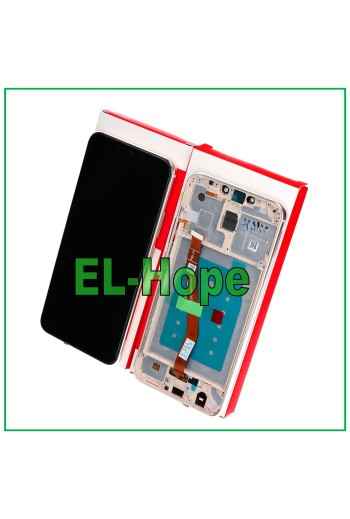 PANTALLA TÁCTIL MARCO PARI SERVICIO ORIGINAL HUAWEI MATE 20 LITE SNE-LX1 AL00 DORADO