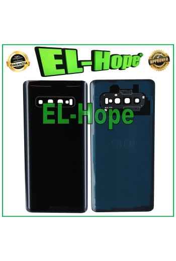 TAPA DE BATERÍA PARA SAMSUNG GALAXY S10+ PLUS SM-G975F CUERPO TRASERO NEGRO