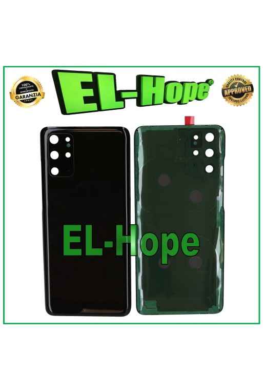 TAPA DE BATERÍA PARA SAMSUNG GALAXY S20 PLUS SM-G985 CUERPO TRASERO NEGRO
