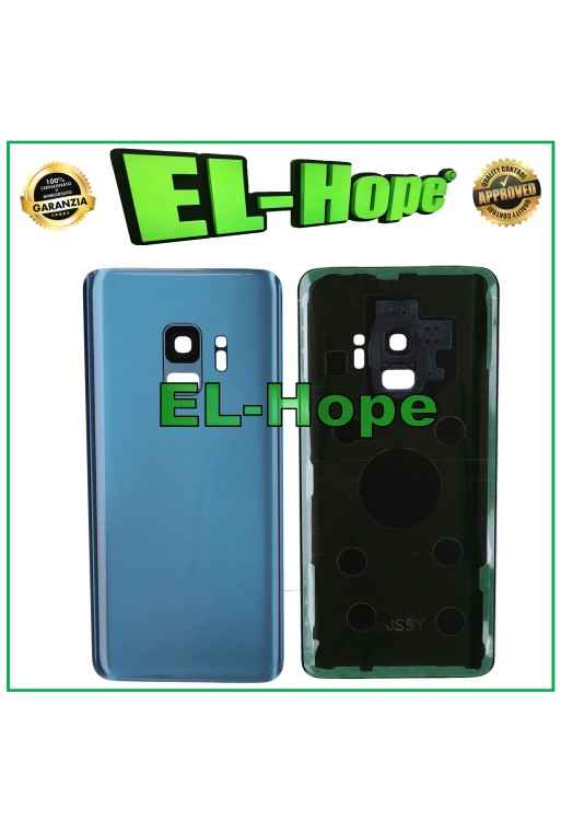 TAPA DE BATERÍA PARA SAMSUNG GALAXY S9 SM-G960 CUERPO TRASERO AZUL