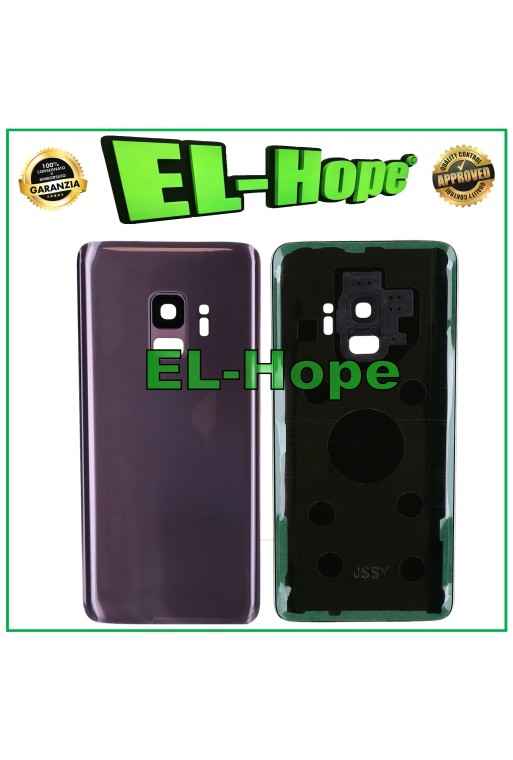 TAPA DE BATERÍA PARA SAMSUNG GALAXY S9 SM-G960 CUERPO TRASERO MORADO