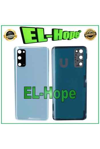 TAPA DE BATERÍA PARA SAMSUNG GALAXY S20 SM-G980 G981 CUERPO TRASERO AZUL