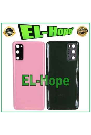 TAPA DE BATERÍA PARA SAMSUNG GALAXY S20 SM-G980 G981 CUERPO TRASERO ROSA