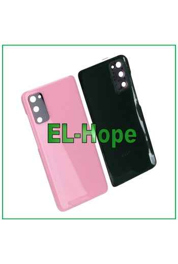 TAPA DE BATERÍA PARA SAMSUNG GALAXY S20 SM-G980 G981 CUERPO TRASERO ROSA