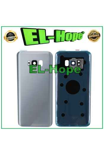 TAPA DE BATERÍA PARA SAMSUNG GALAXY S8+ PLUS SM-G955 CARCASA TRASERA PLATEADA