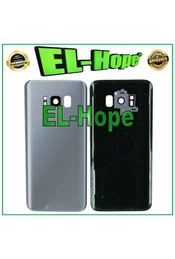 TAPA DE BATERÍA PARA SAMSUNG GALAXY S8 SM-G950 CUBIERTA TRASERA PLATA