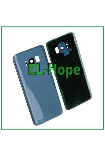 TAPA DE BATERÍA PARA SAMSUNG GALAXY S8 SM-G950 CUBIERTA TRASERA AZUL