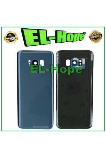 TAPA DE BATERÍA PARA SAMSUNG GALAXY S8+ PLUS SM-G955 CARCASA TRASERA AZUL