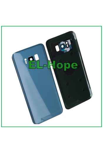 TAPA DE BATERÍA PARA SAMSUNG GALAXY S8+ PLUS SM-G955 CARCASA TRASERA AZUL