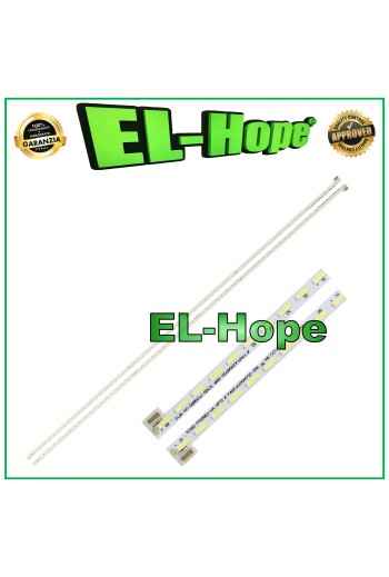 KIT DE 2 TIRAS DE LED DE 60 PARA TV HAIER DE 50 TC500-P1006(L)(R) JLE50A6720-32DL / DR
