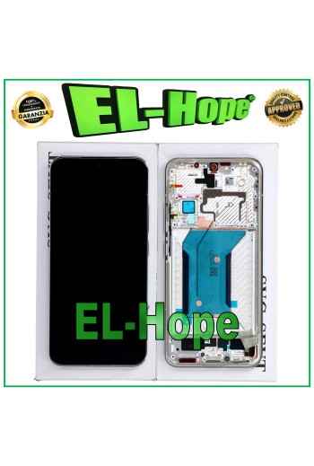 PANTALLA LCD TÁCTIL SERVICIO ORIGINAL 100% XIAOMI 14 5G 2023 MARCO BLANCO BLANCO