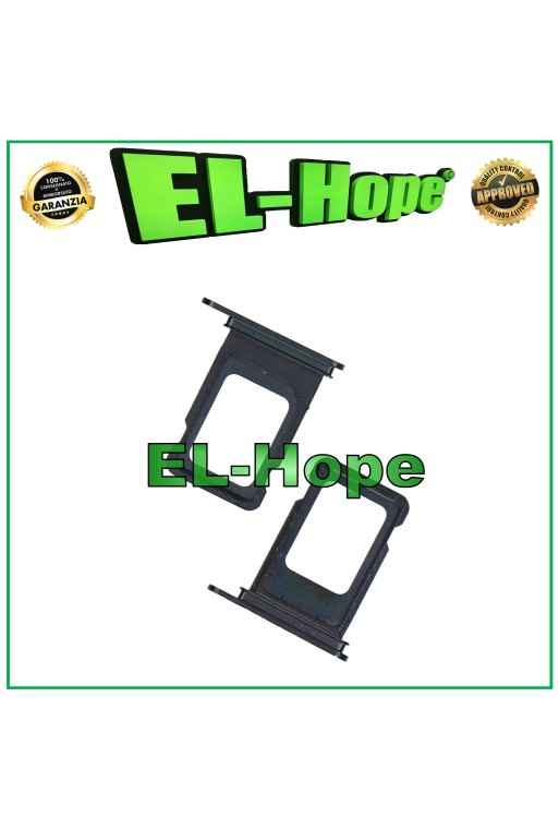 COMPARTIMENTO PARA TARJETA SIM CON RANURA PARA CARTUCHO DE TARJETA PARA APPLE IPHONE 14 PRO NEGRO