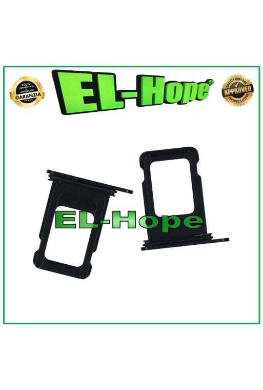 COMPARTIMENTO PARA CARTUCHO DE RANURA, SOPORTE PARA TARJETA NANO SIM PARA IPHONE 14 NEGRO MEDIANOCHE