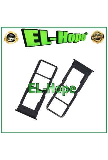 COMPARTIMENTO PARA RANURA DE TRANSPORTE DE TARJETA NANO SIM MICRO SD PARA VIVO Y21 V2111 / Y21S V2110 NEGRO
