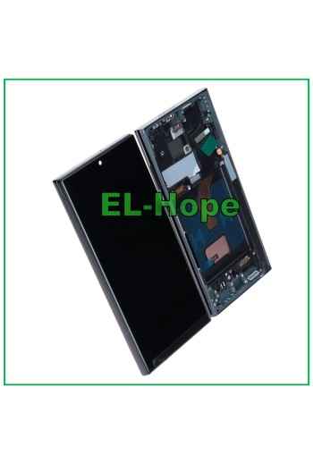 PANTALLA TFT LCD + MARCO TÁCTIL PARA SAMSUNG GALAXY S22 ULTRA 2022 SM-S908 NEGRO