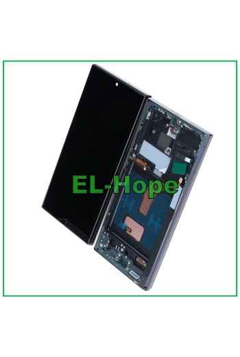 PANTALLA TFT LCD + MARCO TÁCTIL PARA SAMSUNG GALAXY S22 ULTRA 2022 SM-S908 NEGRO