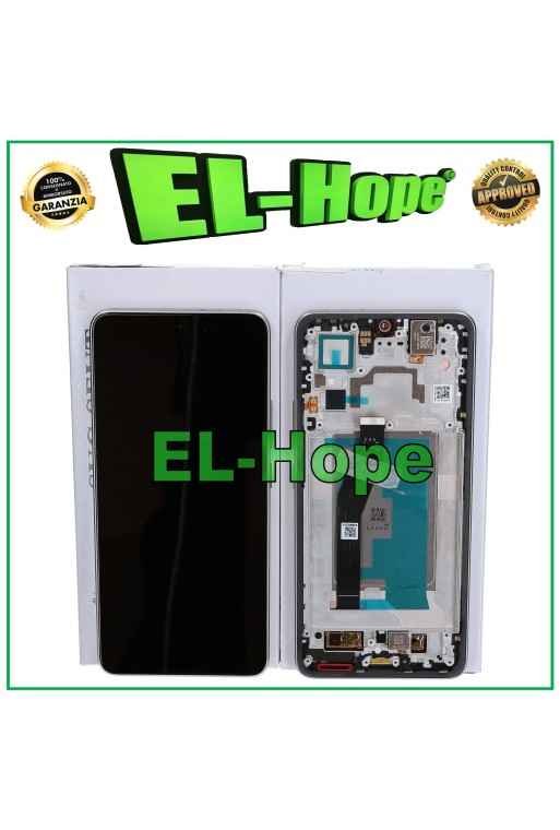 PANTALLA TÁCTIL LCD + MARCO DE SERVICIO ORIGINAL XIAOMI 14T 2406APNFAG TITANIUM