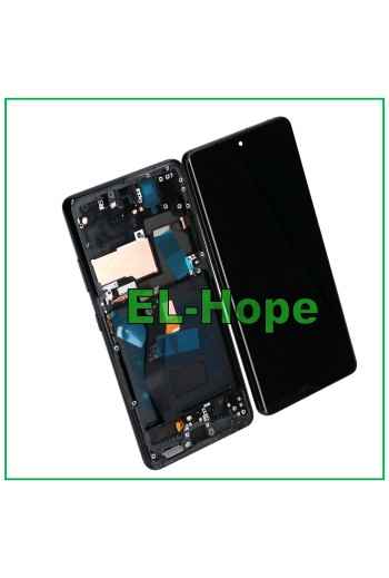 PANTALLA LCD OLED + MARCO PARA SAMSUNG GALAXY S21 ULTRA SM-G998 CRISTAL NEGRO TÁCTIL