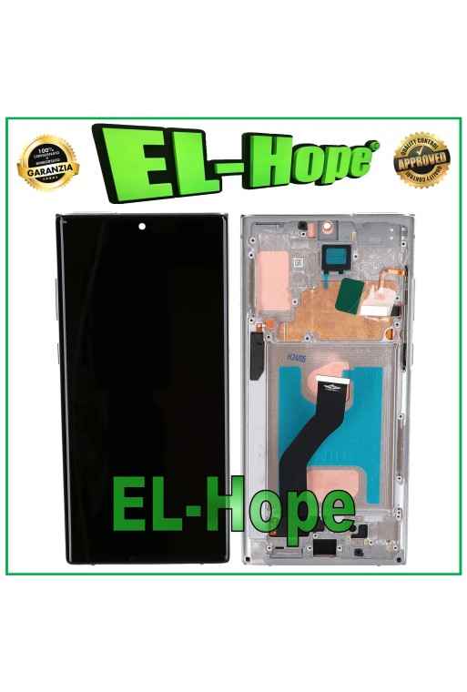 PANTALLA LCD TÁCTIL CON MARCO TFT PARA SAMSUNG GALAXY NOTE 10 PLUS SM N975 N976 BLANCO