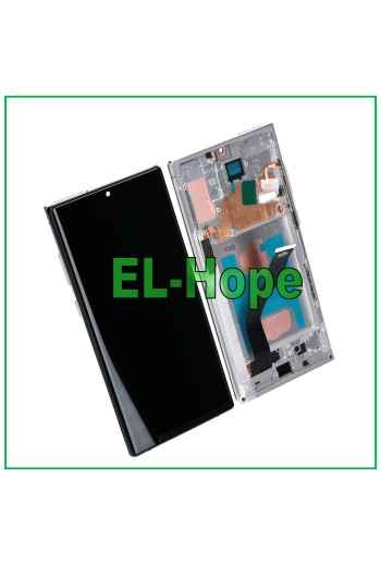PANTALLA LCD TÁCTIL CON MARCO TFT PARA SAMSUNG GALAXY NOTE 10 PLUS SM N975 N976 BLANCO