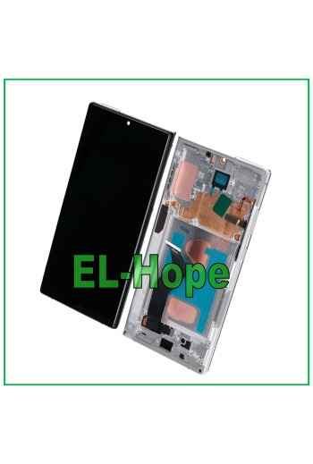 PANTALLA LCD TÁCTIL CON MARCO TFT PARA SAMSUNG GALAXY NOTE 10 PLUS SM N975 N976 BLANCO