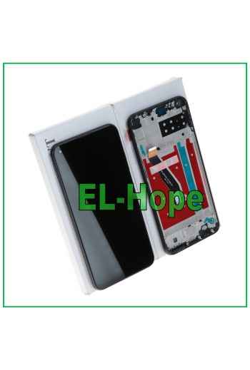 PANTALLA LCD MARCO IGUAL SERVICIO ORIGINAL HUAWEI P40 LITE Y ART-L29 TÁCTIL NEGRO