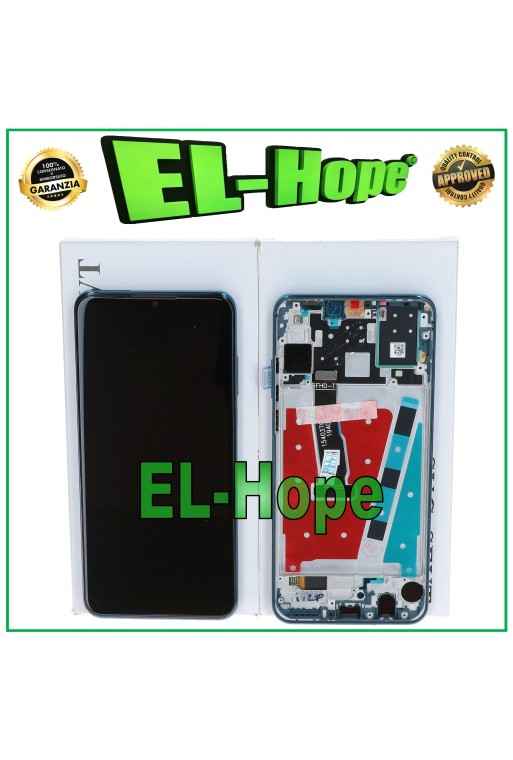 PANTALLA ORIGINAL DE MARCO IGUAL SERVICIO HUAWEI P30 LITE MAR-LX1M 48 MP TÁCTIL AZUL