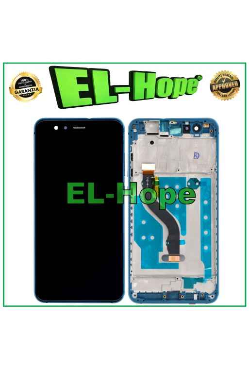 PANTALLA LCD + MARCO PARA HUAWEI P10 LITE WAS-LX1 LX1A PANTALLA TÁCTIL PANTALLA AZUL