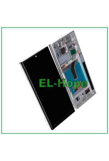 PANTALLA TFT LCD + MARCO TÁCTIL PARA SAMSUNG GALAXY S22 ULTRA 2022 SM-S908 BLANCO