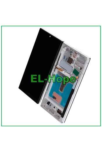 PANTALLA TFT LCD + MARCO TÁCTIL PARA SAMSUNG GALAXY S22 ULTRA 2022 SM-S908 BLANCO
