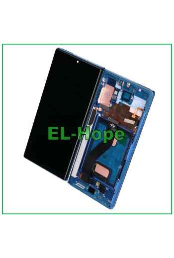 MARCO TFT + PANTALLA LCD TÁCTIL PARA SAMSUNG GALAXY NOTE 10 PLUS SM N975 N976 AZUL