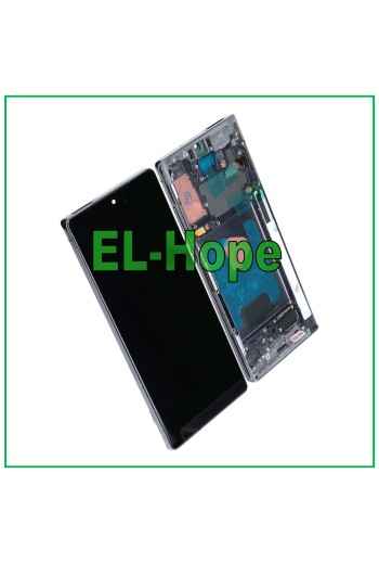 PANTALLA OLED CON MARCO PARA SAMSUNG GALAXY NOTE 20 SM- N980 N981 CRISTAL LCD TÁCTIL GRIS
