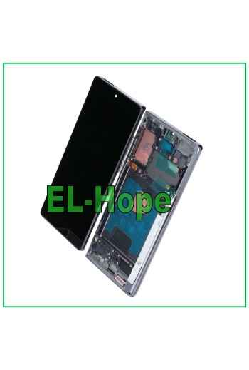 PANTALLA OLED CON MARCO PARA SAMSUNG GALAXY NOTE 20 SM- N980 N981 CRISTAL LCD TÁCTIL GRIS