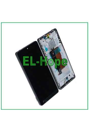 PANTALLA LCD CON MARCO OLED PARA XIAOMI REDMI NOTE 12 TURBO 5G PANTALLA TÁCTIL CRISTAL NEGRO