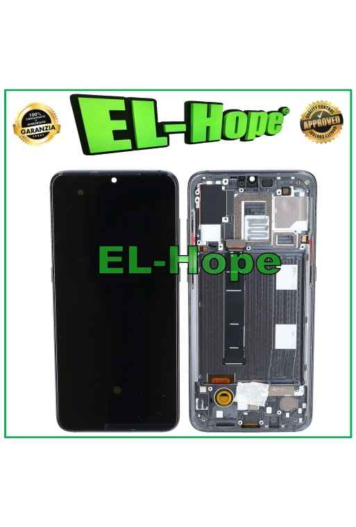 PANTALLA TÁCTIL LCD OLED + MARCO PARA XIAOMI MI 9 M1902F1A M1902F1G M1902F1T NEGRO