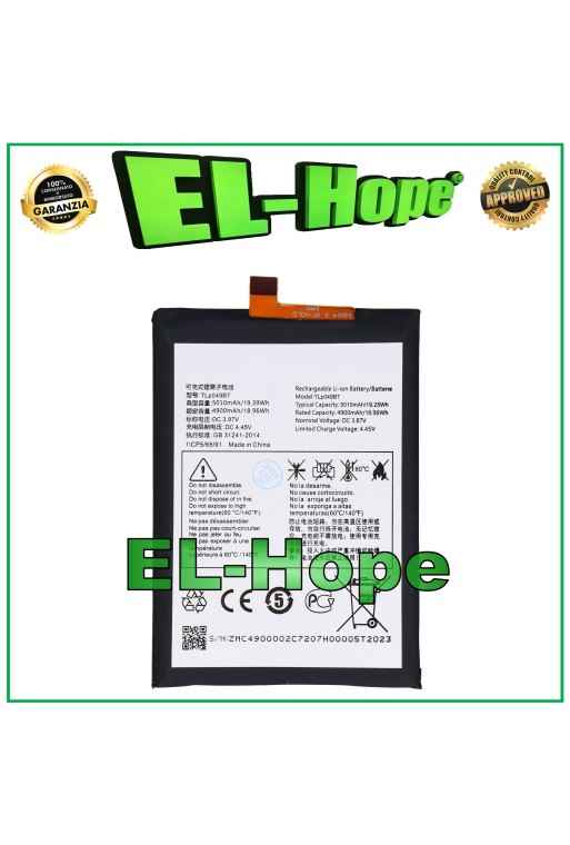 BATERÍA TLP049B7 PARA TCL 30 PLUS T676 5010 mAh CALIDAD IGUAL A LA ORIGINAL