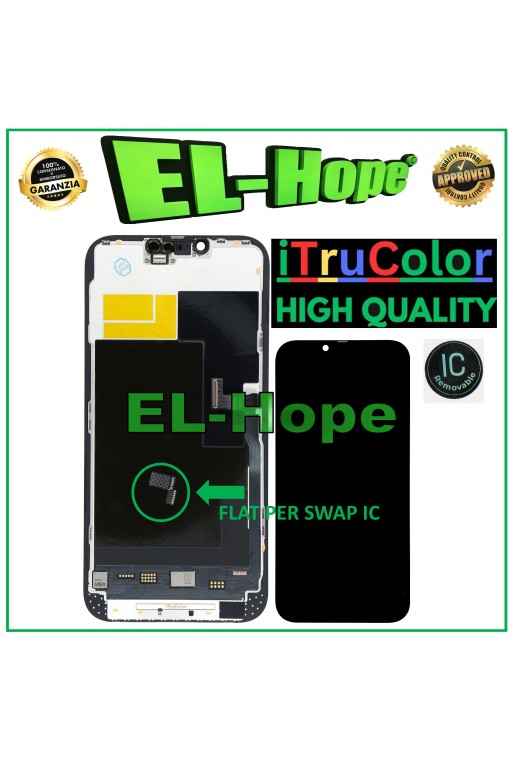 Pantalla LCD OLED suave iTruColor para Apple iPhone 13 Pro Max con cristal tactil