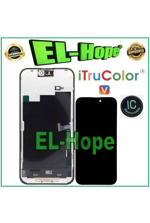 Pantalla LCD iTruColor INCELL para Apple iPhone 15 Pro Max con cristal tactil