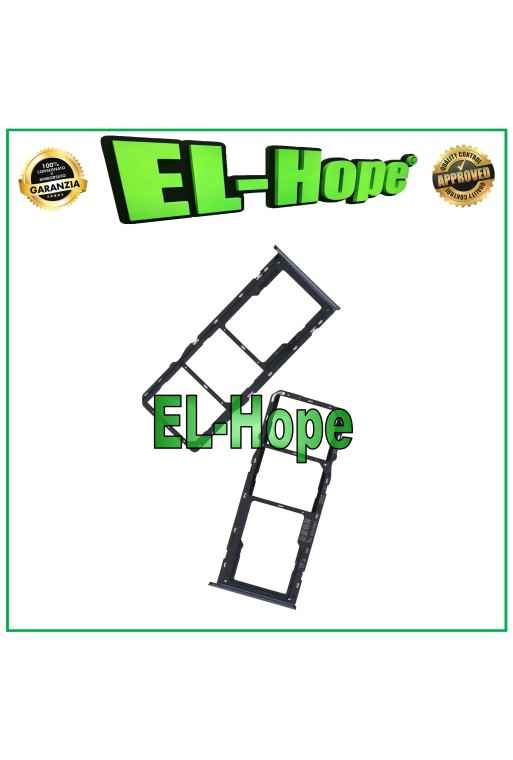 RANURA PARA CARRIL SIM COMPARTIMENTO PARA TARJETA MICRO SD PARA OPPO REALME NARZO 30A RMX2156 NEGRO