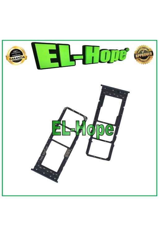 RANURA CARRIL COMPARTIMENTO TARJETA SIM MICRO SD PARA MOTOROLA MOTO E22 E22i XT2239 NEGRO