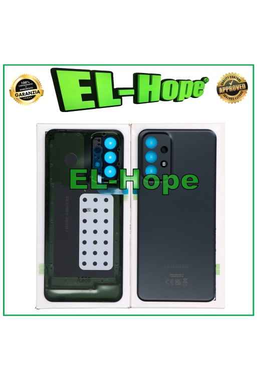 TAPA TRASERA DE BATERÍA ORIGINAL SAMSUNG GALAXY A23 5G SM-A236B NEGRA