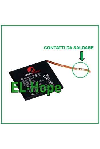 BATERÍA DE REPUESTO UNIVERSAL PARA CELULARES, SMARTPHONES Y TABLETAS 3.8V 2800mAh 