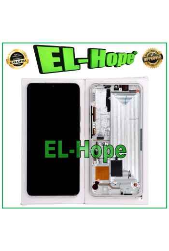 MARCO ORIGINAL PANTALLA LCD XIAOMI Mi NOTE 10 /10 Pro PANTALLA TÁCTIL BLANCO PLATA