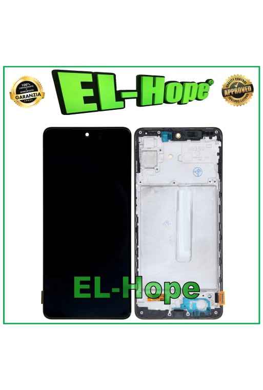 MARCO DE PANTALLA LCD OLED SAMSUNG GALAXY M53 5G SM-M536 SM-M536B PANTALLA TÁCTIL CRISTAL
