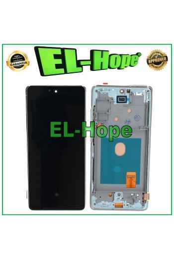 PANTALLA TÁCTIL LCD OLED + MARCO PARA SAMSUNG GALAXY S20 FE SM G780F G781 BLANCO