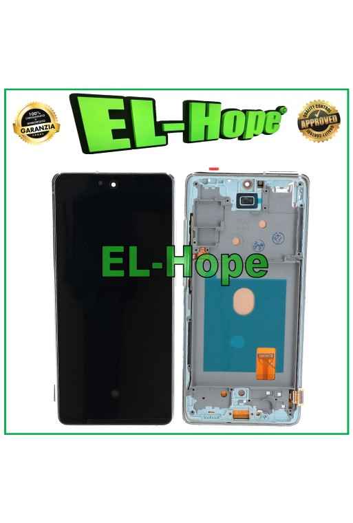 PANTALLA TÁCTIL LCD OLED + MARCO PARA SAMSUNG GALAXY S20 FE SM G780F G781 BLANCO