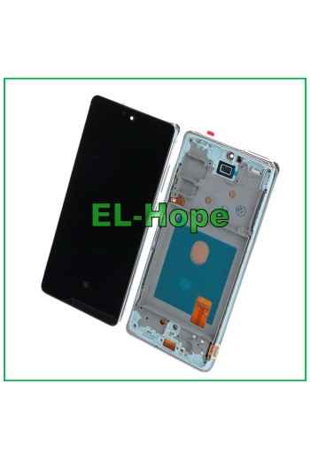 PANTALLA TÁCTIL LCD OLED + MARCO PARA SAMSUNG GALAXY S20 FE SM G780F G781 BLANCO