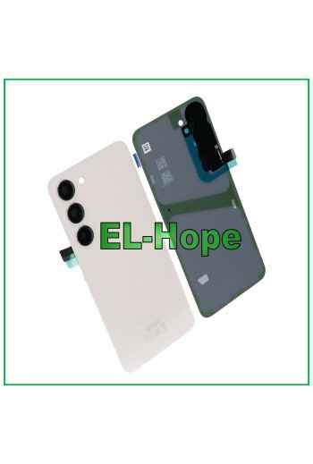 TAPA TRASERA DE BATERÍA ORIGINAL SAMSUNG GALAXY S23 5G SM-S911B COLOR CREMA