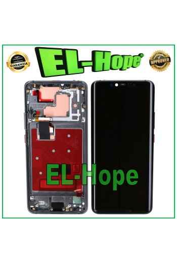 PANTALLA LCD OLED + MARCO PARA HUAWEI MATE 20 PRO LYA-L09 LYA-L29 CRISTAL TÁCTIL NEGRO
