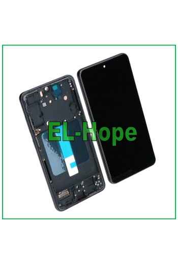 PANTALLA LCD CON MARCO TFT PARA SAMSUNG GALAXY S21 FE SM-G990B PANTALLA TÁCTIL NEGRA